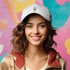 Dalix Double Scoop Ice Cream Embroidered Mens Cotton Dad Hat Baseball Cap - 3 of 4