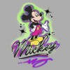 Boy's Disney Airbrushed Signature T-Shirt - 2 of 4