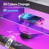 Bestier RGB TV Stand for TVs up to 60" with LED Lights Entertainment Center - 2 of 4