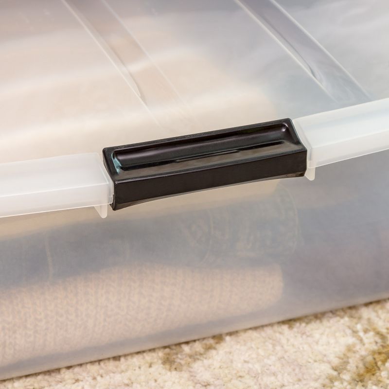 IRIS USA Plastic Under Bed Storage Containers, 6 of 8
