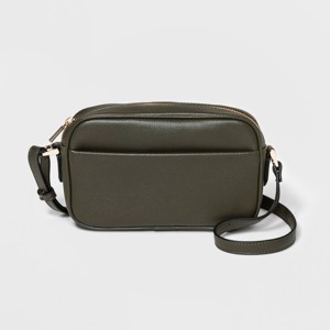 Everyday Essentials Camera Crossbody Bag - A New Day Green Olive, Women