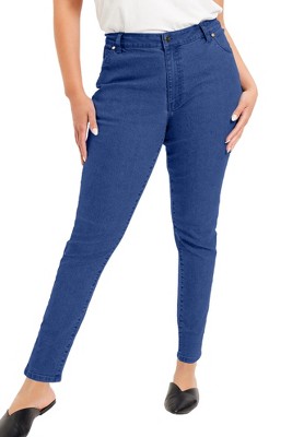 June + Vie by Roaman's Women's Plus Size June Fit Skinny Jeans