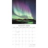 2026 Square Wall Calendar, Northern Lights, 16-Month Natural World Theme with 180 Reminder Stickers (12x12 In) - 3 of 4