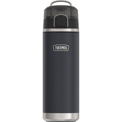 Thermos TS4309MS4 Guardian Collection Stainless Steel Hydration Bottle - 18oz Hot 5 Hours/Cold 14 Hours & Black