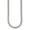 Black Bow Jewelry Men's 8.25mm Stainless Steel Fancy Rolo Chain Necklace, 24 Inch - 3 of 4