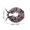 Unique Bargains Women's Grace Dome Round Hair Clips 3.03"x2.68"x0.98" Assorted Color 1 Pc - 4 of 4