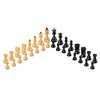 Bobby Fischer Zagreb Chess Pieces, Ebonized and Boxwood, 3.75 in. King - 4 of 4