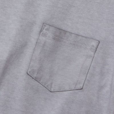 Lands' End Kids Long Sleeve Washed Pocket Shirt - Medium - Cocoon — фото 2