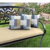 2pk Outdoor Wicker Pillow Set - Jordan Manufacturing - 2 of 3
