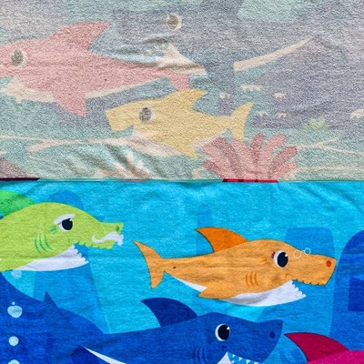 Baby Shark Oversized Kids&#39; Bath Towel_10