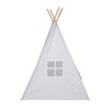 Pacific Play Tents Kids White Tent - 4 of 4