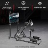 Dardoo Racing Sim Mount with Monitor Stand Professional Stand Compatible with Logitech G29, Thrustmaster T248 & Fanatec Seat/Wheel Not Included - 3 of 4