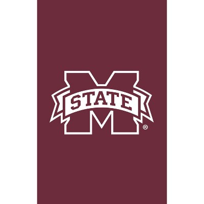 Evergreen Mississippi State University House Applique Flag- 28 x 44 Inches Indoor Outdoor Sports Decor