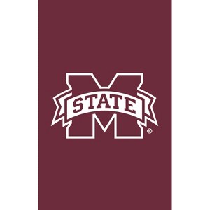 Evergreen Mississippi State University House Applique Flag- 28 x 44 Inches Indoor Outdoor Sports Decor - 1 of 2