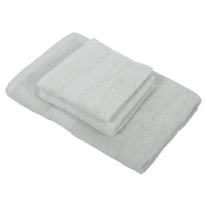 Unique Bargains Soft Absorbent Cotton Bath Towel for Bathroom kitchen Shower Towel 3 Pcs - 1 of 4