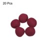 Unique Bargains Home Crafts Handcrafts Project Wool Felt Balls Beads 20 Pcs - 3 of 3