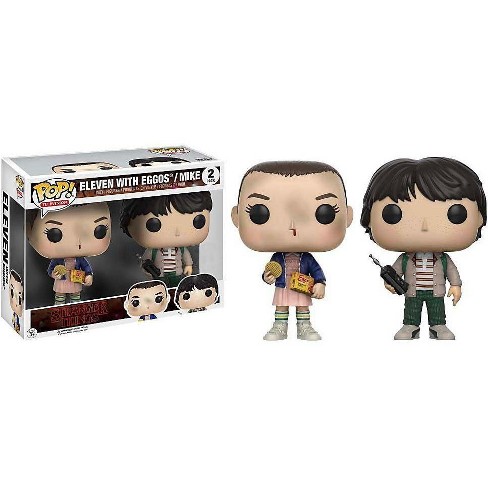 Stranger Things Funko Pop Tv Eleven With Eggos And Mike Vinyl