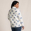 Lands' End Women's Anyweather Fleece Quarter Zip Pullover - 2 of 4