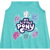 - My Little Pony - Logo Heads Graphic Sleeveless Aline Dress - 2 of 3