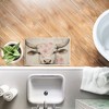 Stupell Industries Floral Kissed Cow Printed Plush Bath Mat And Bath Rug, Design By Heidi Kuntz, 18"X30" - 3 of 4