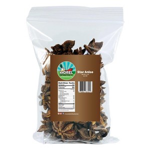 Morel Distribution Co | Star Anise Seeds or Star Anise Pods (Anis Estrella) (2 oz) - 1 of 4