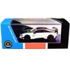 BMW i8 Liberty Walk White and Black 1/64 Diecast Model Car by Paragon - 3 of 3