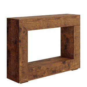 COZONY Rustic Console Table, Farmhouse Wooden Entryway Table for Foyer and Living Room - 1 of 4