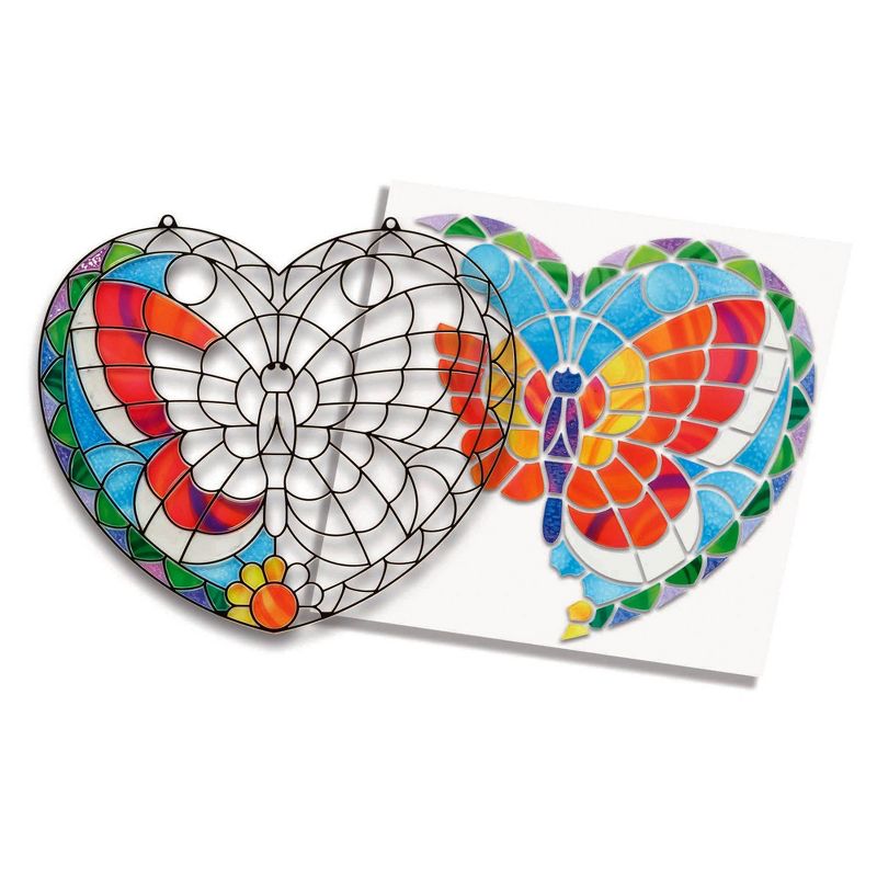 Melissa &#38; Doug Stained Glass Made Easy Activity Kit: Butterfly - 140+ Stickers, 5 of 15