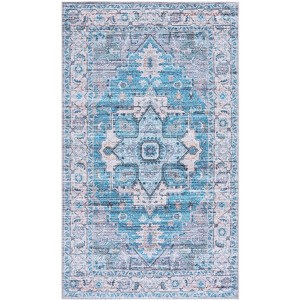 Martha Stewart Traditional MSRW113 Machine Washable Skid Resistant Power Loomed Indoor Rugs - 1 of 4