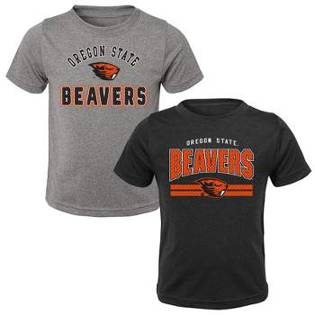 NCAA Oregon State Beavers Toddler Boys' 2pk T-Shirt Set