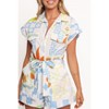 Petal and Pup Georgina Tie Waist Romper - 4 of 4