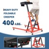 Topside Automotive Creeper, 49.21"-68.89", 400 LBS Capacity,6 Swivel Caster Wheels, Padded Deck,Creeper for Home Garage,Workshop Repair Maintenance - 4 of 4
