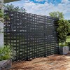 Lirago 72 in Outdoor Privacy Panel Galvanized Metal Fence - 4 of 4