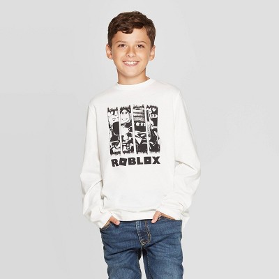 Boys Roblox Long Sleeve T Shirt White Xl Ebay - guest boy roblox