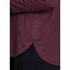 RBX Active Women's Buttery Soft Stretch Jersey Crewneck Long Sleeve Tunic Top with Thumbholes - 4 of 4