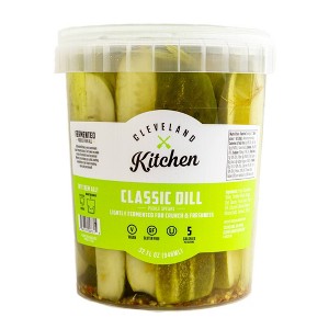 Cleveland Kitchen Classic Dill Pickle Spears - 32oz - 1 of 4