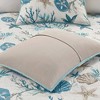 Madison Park 6pc Ocean View Cotton Sateen Reversible Coverlet Set Aqua - 3 of 4