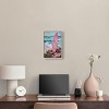 Art Remedy Colorful Surfboard in the Sand Colorful Coastal Wall Art Framed - 2 of 4