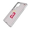 MLB Cooperstown West Teams Pinstripe Clear Cell Phone Case for Samsung Galaxy - 2 of 4