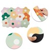Unique Bargains Floral Dish Drying Mat 15.75"x11.81"x0.14" - 3 of 4