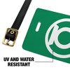 Green Lantern White Logo Luggage ID Tags Set of 2 - 4 of 4