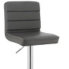 Simple Relax Set of 2 Adjustable Bar Stools with Metal Footrest - 4 of 4