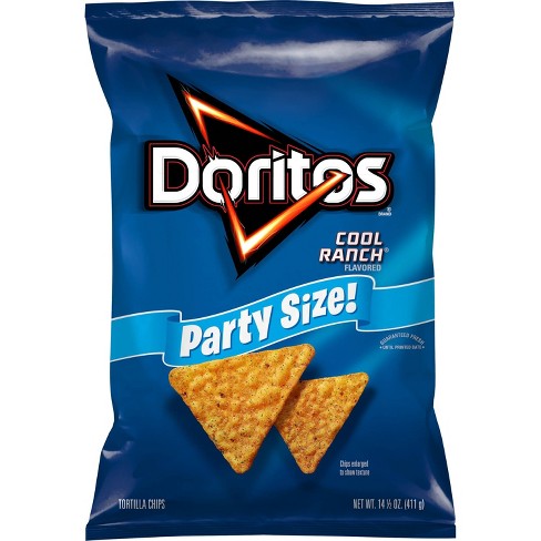 Doritos Cool Ranch Tortilla Chips In The Snacks Candy