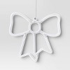 LED Battery Operated Neon Bow Hangable Sign Red - Wondershop™ - 3 of 4