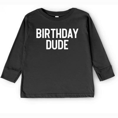 The Juniper Shop Birthday Dude Bold Toddler Long Sleeve Tee
