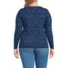 Lands' End Women's Long Sleeve Lightweight Jersey Scoop Neck T-Shirt - 2 of 3
