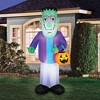 Occasions 7' INFLATABLE TRICK OR TREAT MONSTER, 7 ft Tall, Multicolored - image 2 of 4