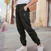 Dalix Sorcerer Frog Embroidered Jogger Pant Soft Fleece Relaxed Fit Lounge Womens - 4 of 4