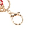 Unique Bargains Christmas Keychain Double Ring Lobster Clasp Zinc Alloy 3.15" 1 Pc - 3 of 4