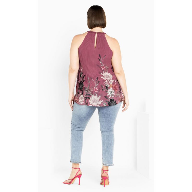 Women's Plus Size Tiffany Top - roseberry | CITY CHIC, 3 of 6